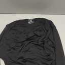 Avidlove Womens Long Sleeve Bodysuit Boat Neck Mesh Bodysuit Double Lined Leotard Dressy Tops for Women Night Out XL