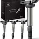 Ignition Coil Pack of 4 Compatible with 1.8L L4 Toyota Corolla Prius Matrix Scion XD Replace OEM UF596 90919-02258 C1714