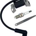 YAMAKATO 593872 798534 84005272 Ignition Coil for Briggs and Stratton 799582 Armature Magneto Module for Lawn Mower Trimmer, OEM Standard, Pack of 1