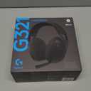 Logitech G321 Lightspeed Wireless Bluetooth Gaming Headset, Dynamic Comfort and fit, 16 kHz Boom mic, 20+ hrs Battery, PC, PS4, PS5, Nintendo Switch, Mobile - Black