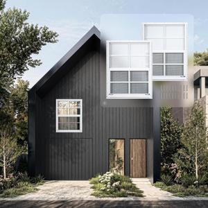 2 Pcs 18" x 23" White Shed Windows with Tempered Glass & Fiberglass Screen - Flush Mount Sliding Windows for Chicken Coop, Playhouse, Garage (Weatherproof & Easy Install)