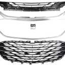 3PCS Original Style Chrome Front Grille Fit for 2019-2024 Malibu