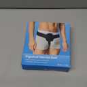 Hernia Belts for Men Inguinal, Hernia Support for Women and Men, Hernia Truss for Left or Right Side, Groin Belt, Adjustable Waist Strap with Removable Compression Pads (Large, Black)