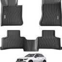 3W Floor Mats for Benz GLC 2023-2026(Coupe Only for 2024-2026), TPE All Weather Custom Fit Floor Liner for Benz Accessories GLC300/GLC350e/GLC43 AMG/GLC 63 AMG S E