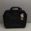 KROSER Rolling Laptop Bag Premium Wheeled Briefcase Fits Up to 17.3 Inch Laptop Overnight Roller Case Computer Bag with RFID Pockets for Travel/Business/Men/Women-Black