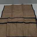 Joywell Armchair Caddy for Couch Remote Control Holder Recliner Armrest Organizer Non Slip Sofa Arm Chair Caddie with 6 Pocket Storage for Magazine, Tablet, Phone, iPad, Chocolate (19'' x 35'')