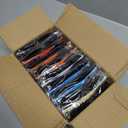 48 Pack 16 Colors Neon Party Sunglasses, 80s Retro Style Party Favors Sun Glasses Bulk for Carnival, Summer Pool Toys, Goody Bag Stuffers, Boy and Girl Beach Party Supplies, Birthday, School Gift