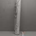 Reinforced 80 Inch Extra Wide Retractable Baby Gate with Support Rods, Indoor/Outdoor Retractable Pet Gates for Wide Openings, 33 Tall Mesh Dog Gate Indoor Extra Long Baby Gates for Decks, White