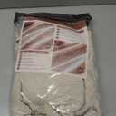 Curtains 70 Inch Length Wide Pinch Pleated Blackout for Sliding Glass Door, Farmhouse Natural Linen Thick Thermal for Summer Heat/Sound Noise Reducing Heavy Large Window Drapes (70"Wx102"Lx2Panels)