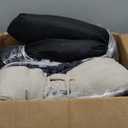 Calming Dog Couch Bed Mat, 45x37 Inch Waterproof Fluffy Sofa Cover, Furniture Protector with Handle, Removable and Washable Pet Bed for Large Dogs and Cats (Beige) (Marble Luxe Beige)