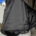 Dream On Me Nest Portable Playard in Black with Carrybag an Shoulder Strap, Lightweight, Packable and Easy Setup Baby Playard, Breathable Mesh Sides and Soft Fabric - Comes with a Removable Padded Mat