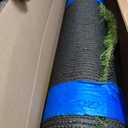 Premium Artificial Grass 4' x 6' Outdoor Rug, 1.38" Realistic Thick Turf for Garden, Yard, Fake Lawn, Dogs Synthetic Grass Mat, Rubber Backed with Drainage Holes, Customized Sizes