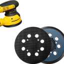 2 Pack 5 inch 8 Hole Hook and Loop Replacement Sanding Pad for DeWalt DWE64233 & N329079 Compatible with DWE6423/6423K, DWE6421/6421K, DWE6421-B2, DWE6421-B3, DWE6421-BR, DCW210B (2 Packs)