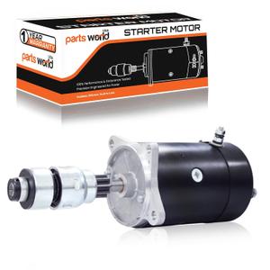 6V Starter for Ford 2000 (1961-64) NAA Jubilee 1952-1954 & 1954 1955 F-100 Tractors 501 601 701 801 901 4000 New Holland 4030 4031 4040 4140 C3NF-11001-A C3NF-11002-D FAC-11002G SFD0047 1 Year Support