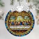 Christian Religious Christmas Ornaments - The Last Supper Ornament | Christmas Tree Ornament | Xmas Tree Decor - Spiritual Guardian Gift, Holiday Keepsake, Gift Ideas & Holiday Present