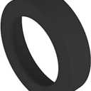 AKOAK Water Bottles Bottom Silicone Sleeve Protective Cover Cap,2.56 Inches,Fit for Cups with Bottom Base Diameter From 2.56 Inches to 2.67 Inches (Black)