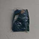 Pickluc Blackout Valance Curtains 18 Inches Long, Short Curtains with Rod Pocket for Window in Kitchen, Bathroom, Living Room, Bedroom or Basement, 2 Panels, 52" W x 18" L, Teal