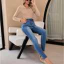 GRAPENT Skinny Jeans for Women High Waist Stretchy Classic High Rise Slimming Jeggings Denim Trousers Pants (Blue)