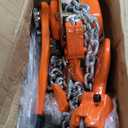 VEVOR Manual Lever Chain Hoist, 6 Ton 13200 lbs Capacity 10 FT Come Along, G80 Galvanized Carbon Steel with Weston Double-Pawl Brake, Auto Chain Leading & 360 Rotation Hook, for Garage Factory Dock