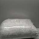 Andency Queen Comforter Set, Fluffy Super Soft Light Grey Comforter for Queen Size Bed, Winter Warm Fleece Faux Fur Bedding Set, Luxury Plush Fuzzy Bed Set 3pcs (1 Shaggy Comforter, 2 Pillowcases) (Queen (90"x90"))