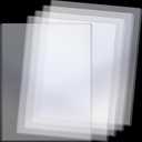 Sherr 5 Pcs 18 x 24 Inches Rigid Print Protectors Clear Hard Plastic Sheet Protectors Poster Sleeves for Protect Store and Display Photographs, Prints and Documents