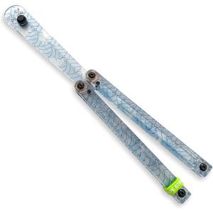 Foldable Plastic Tool, Sturdy and Lightweight, Excellent Balance, Practice Tool for Beginners (Streak Blue)