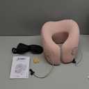 jiaao Neck Pillow Airplane, 2025 Upgraded Memory Foam Travel Pillow for International Flights, Adjustable Clasp, Storage Bag, Advanced Neck Support for Road Trips, Home, Office, and Gaming