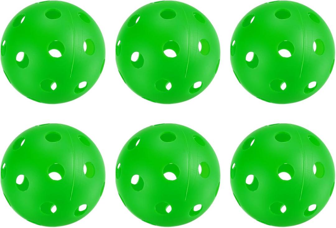 PATIKIL Outdoor Pickleball Balls Holes Pickleball Pickleball Balls, for Amateurs, Indoor and Outdoor Sport,