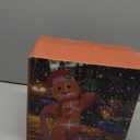 Peyton 8FT Inflatable Gingerbread Man with Candy Cane and Three Gift Boxes,LED Lighted Christmas Decoration Indoor and Outdoor.