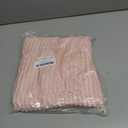 Mecatny Corduroy Decorative Throw Pillow Covers 18x18 Set of 2 for Sofa Living Room, Soft Neutral Boho Couch Pillow Covers for Home Decor, Pink