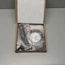 10X Magnifying Glass with Light and Clamp, Real Glass Stand Lighted Magnifier, 5 Color Modes Stepless Dimmable LED Desk Lamp Hands Free for Crafts Hobby Reading Painting Sewing Close Work (Black)