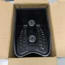 TONDA Wheel Chocks, Heavy Duty Wheel Wedge for Car, Travel Trailer - 8"4.7"4.7" - 4 Pack, Black