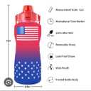 64oz Water Bottle American Flag EYQR
