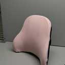 Memory Foam Seat Waist Pillow, for Office Chair, Car, Game Chair Lower Back Pain Relief and Improve Posture Lumbar Support Pillow, (Pink)