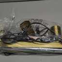 3 Light Track Lighting Kit, Gold 3 Way Modern Plug in Ceiling Spotlight, Industrial LED Wall Light for Kitchen Cabinet Gallery Bar Hallway Living Room, Rocker Switch,15 Foot Cord(No Bulb)