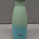 Insulated Water Bottles,12 oz Double Wall Stainless Steel Vacumm Metal Flask for Sports Travel,Mint