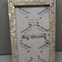 Handicrafts Home 8x14 Poster Frame- Green Mother of Pearl Wall Mount Decorative Picture Frame for Posters, Photos, Diplomas, Certificates, Art Work-Handmade Vintage Home Decor Gift