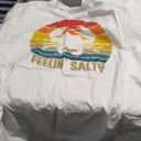 Feelin Salty Maryland Crab Sunset Graphic TShirt6 XXL