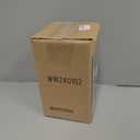 SOFE Distressed White and Gold Metal Vase, 10 Inch Tall Rustic Vintage Flower Vase, Small Urn Planter for Wedding Party Table Centerpieces, Flower Vases for Bouquet, Living Room Home Shelf Decor