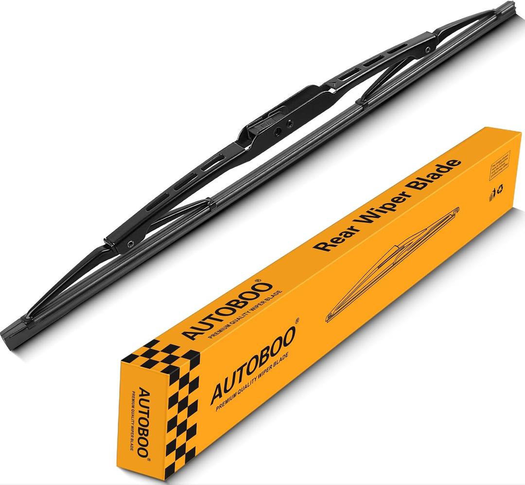AUTOBOO 10 Inch Rear Wiper Blade Replacement for Chevrolet Trax 23-13 Jeep Compass Patriot 2017-2007 Ford Escape Focus 07-01 Honda CR-V 06-02 Buick Encore 13-22-OE BACK Wiper Blade 10" (Pack of 1)