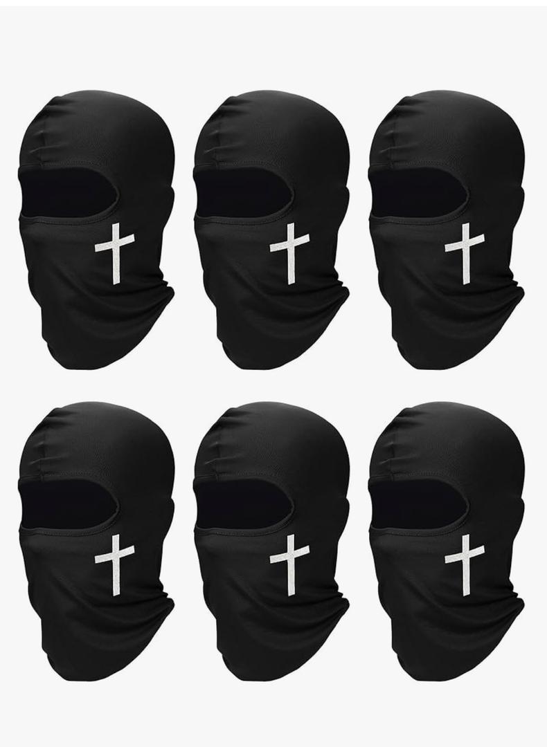 SATINIOR 5 Pcs Ski Mask Cover Balaclava Full Face Mask Summer Face Cover UV Protection Balaclava Men Women Outdoor Sports