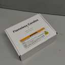 Homemory Realistic Flickering Flameless Candles, Battery Operated Candles with Remote Control and Timer, LED Fake Electric Candle for Home, Christmas Decoration, Gold, Set of 3 (D3"xH4"5"6")