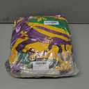 Moukeren 4 Pack Mardi Gras Throw Blanket Soft Flannel Throw Decor with Alligator Mask Fleur De Lis Design for Sofa Couch Mardi Gras Party Holiday Home Decorations 40"x50"