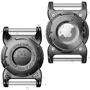 ONEONTA for Airtag Dog Collar Holder 2 Pack | Airtag Dog Waterproof - Airtag Holder for Dog Collar with Removable Metal Loop, Sturdy TPU,Lightweight,Compact Size,Fit 1" Width Collar,Airtag 1st,2nd Gen