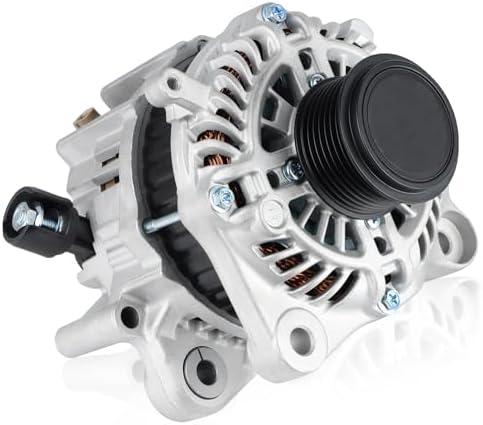 Farrme 11999 Car Alternators Fit for Honda Accord Alternator 2013-2017 L4 2.4L Automatic CVT Transmission Automotive Replacement Alternators 14489, 31100-5A2-A02, A005TL0581, 14489N Alternator 110 Amp