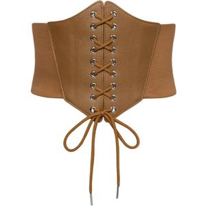 Scarlet Darkness Women Wide Belt Elastic Waist Belt Corset Belts for Dress (Large)