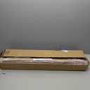 LazBlinds No Tools No Drill Cordless Bamboo Roman Shades, Light Filtering Window Treatment, Roll Up Bamboo Blinds for Window 34'' W x 64'' H, Ceylon Light Russet