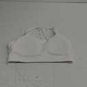 Softness Mold Butterluxe Strappy Longline Sports Bras for Women - Double Spaghetti Strap Workout Yoga Crop Top Medium, White 