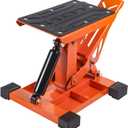 Adjustable Dirt Bike Stand with with Tool Trays 1000LBS Capacity Hydraulic Lift Motorcycle Jack Stand Powersports Stand for Dirtbike, ATV, Motorcycle -Hoist Table for Dirt Pit Bike Repair, Maintenance