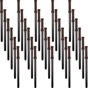 Spakon 30 Pieces Wand Pencils Halloween Wizard Party Supplies, Wizard Wand Pencils Theme Birthday Halloween Goody Bag Filler Favors for Teen School Rewards